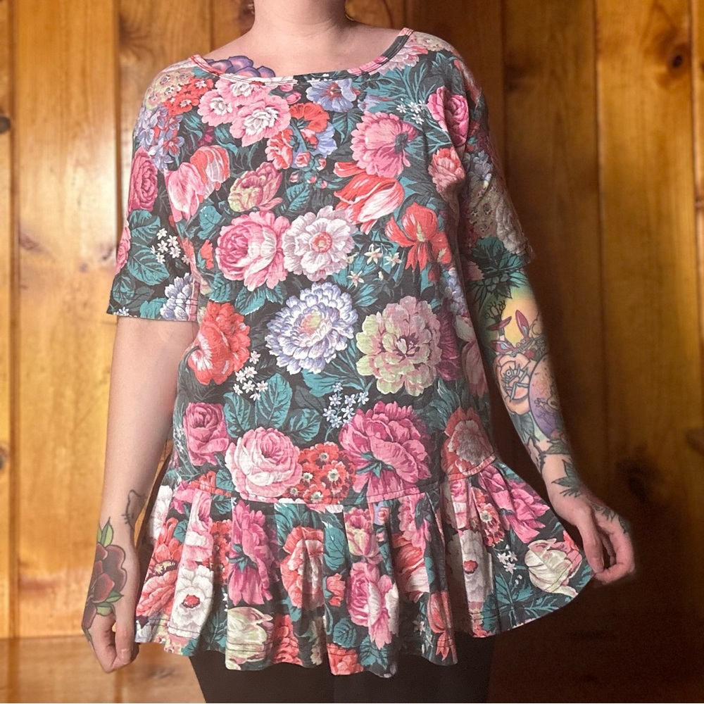 Vintage You Babes Floral Top